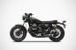 Preview: ZARD Slip-on 2-2 short Edelstahl für Moto Guzzi V9 Bobber / Roamer