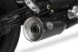 Preview: ZARD Slip-on 2-2 short Edelstahl für Moto Guzzi V9 Bobber / Roamer