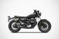 Preview: ZARD Slip-on 2-2 short Edelstahl für Moto Guzzi V9 Bobber / Roamer
