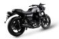 Preview: ZARD Slip-on 2-2 Trofeo Edelstahl schwarz für Moto Guzzi V7 850