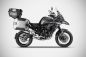 Preview: ZARD Slip-on Edelstahl mit Carbon-Endkappe für Benelli TRK 502 X