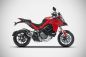Preview: ZARD Slip-on Short Version Titan für Ducati Multistrada 1260