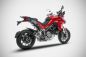 Preview: ZARD Slip-on Short Version Titan für Ducati Multistrada 1260