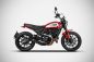 Preview: ZARD Special Edition Slip-on Edelstahl für Ducati Scrambler 800