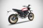 Preview: ZARD Special edition Slip-on Edelstahl für Ducati Scrambler 800 Desert Sled