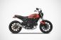 Preview: ZARD Zuma Slip-on 2-1 Edelstahl für Ducati Scrambler 400 Sixty2
