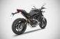 Preview: ZARD Zuma Slip-on Edelstahl für Ducati Monster 797