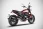 Preview: ZARD Zuma Slip-on Edelstahl für Ducati Scrambler 800