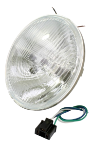 Moto Guzzi Scheinwerfereinsatz H4 rund, 170 mm - 850 T3, T4...