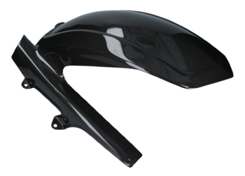 CarbonAttack Schutzblech hinten lange Ausführung glänzend - Ducati 749, 999 NML