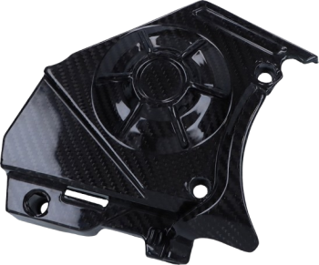 CarbonAttack Ritzelabdeckung glänzend, Aprilia RS 660 2020-/Tuono 2021-