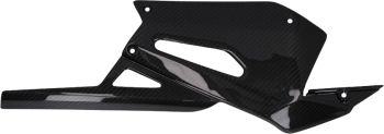 CarbonAttack Kettenschutz vorn mit Schwingenabdeckung glänzend, Aprilia RS 660 2020-/Tuono 660 2021-