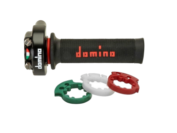 Domino XM2 Push-Pull Gasgriff mit A010 Griffgummis
