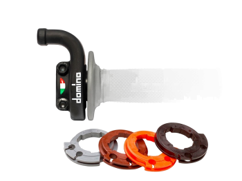 Domino KRK Push-Pull Gasgriff mit Griffgummis