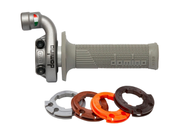 Domino KRK EVO Push-Pull Gasgriff mit D-Lock Griffen