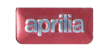 Aufkleber ´Aprilia´, rot