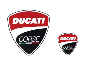 Ducati Corse Logo Aufkleber