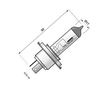 Bulb HS1 12V 35/35W - Spahn