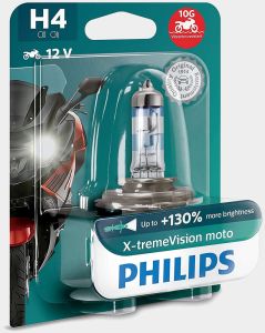 Bulb H4 - Philips "X-tremeVision Moto"