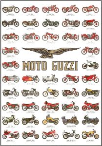Moto Guzzi Poster - Manifesto 60x90cm