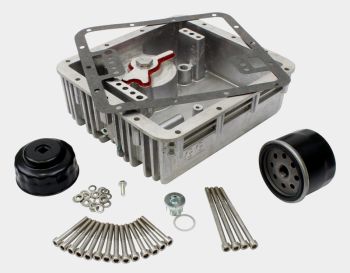 Oil Pan GG - Moto Guzzi (silver)