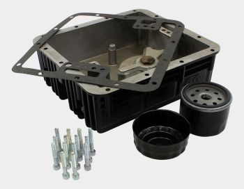 Oil Pan GG - Moto Guzzi (black)