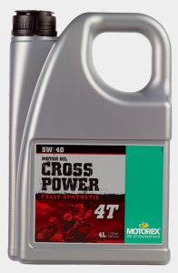 MOTOREX Engine Oil 4T - Cross Power 5W/40 (4L)