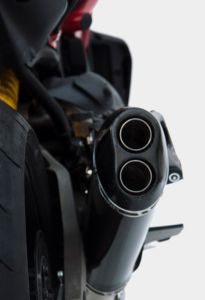 ZARD Exhaust Slip-On Silencer Racing - Ducati Monster 821