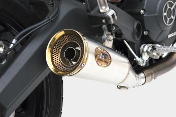 ZARD Exhaust Slip-On Silencer - Ducati Scrambler 800