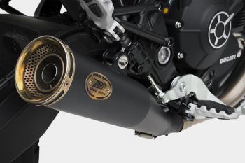 ZARD Exhaust Slip-On Silencer - Ducati Scrambler 800 (Desert Sled)