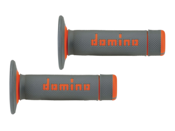 Preview: Domino A020 Griffe Offroad 22-26 mm – Grau / Orange