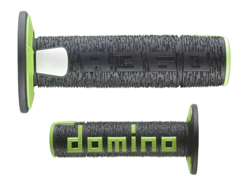 Preview: Domino A360 Griffe Offroad 22-26 mm – Schwarz / Grün