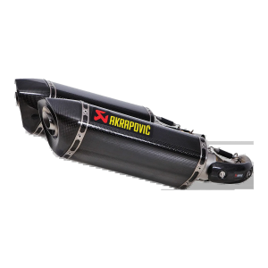 Akrapovič Slip-On Line carbonio (coppia) – Ducati Monster 696, 795, 796, 1100