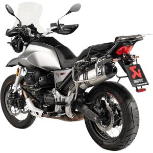 Akrapovič Slip-On Line Titan – Moto Guzzi V85 TT, Travel, Strada (bis 2024)