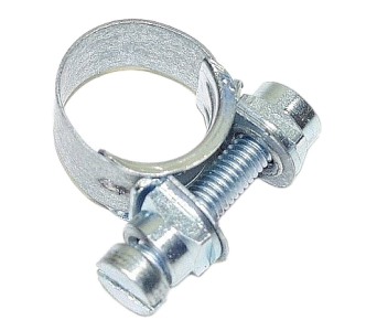 Fascetta tubo benzina 7,5x13 mm, zincata