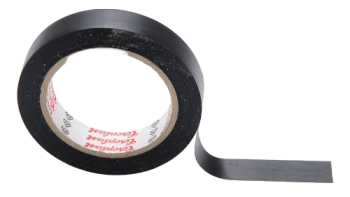 Nastro isolante BGS 15 mm x 15 m, certificato VDE, nero