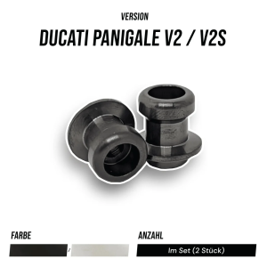 Ducati Panigale V2 Bobbins RACE PRO Mini Edelstahl – BUMA Racing