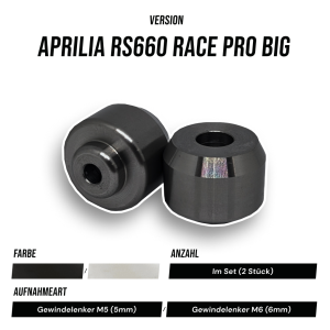 Aprilia RS660 / Tuono 660 Lenkerenden RACE PRO BIG – BUMA Racing