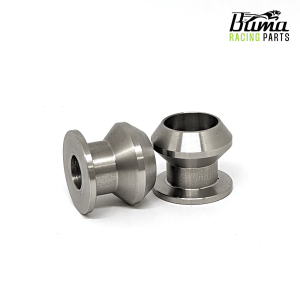 Preview: Ducati Bobbins RACE PRO Edelstahl Prismabuchsen – BUMA Racing