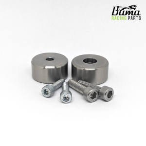 Preview: Universal Lenkerenden RACE PRO LIGHT Edelstahl – BUMA Racing