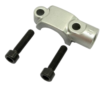 Brembo Lenkerklemme mit Spiegelhalter 10466967 für PR 18, rechts, silber