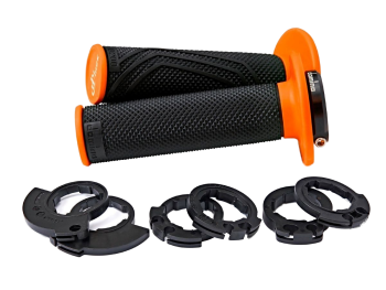 Preview: Domino D200 D-Lock Griffe zweifarbig – Schwarz / Orange