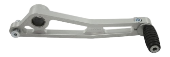 Pedale freno regolabile DÄS, argento – Moto Guzzi V11, 1100 Sport, Daytona