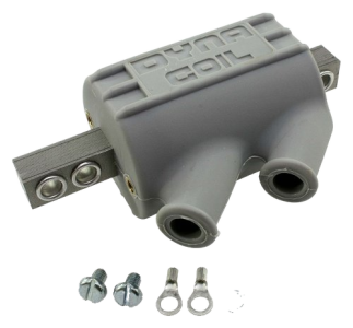 Bobina Dyna per doppia accensione, 2,2 Ohm, grigia