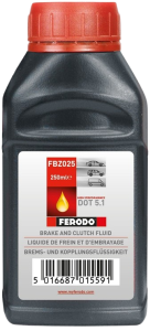 Ferodo Bremsflüssigkeit DOT 5.1, 250 ml