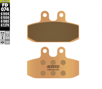 Preview: Galfer FD074G1370 brake pads