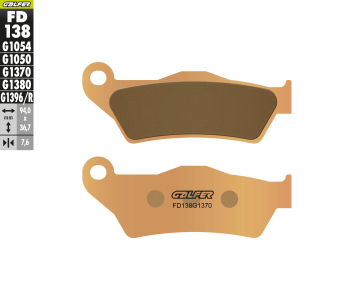 Galfer FD138G1370 brake pads