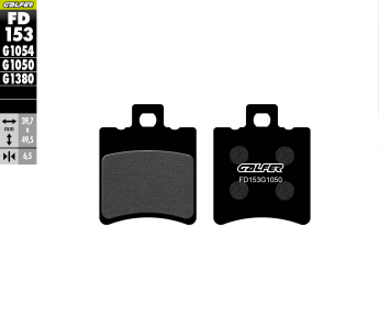 Galfer FD153G1050 brake pads