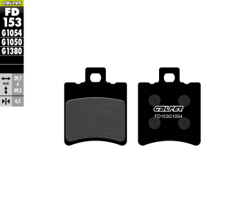 Preview: Galfer FD153G1054 brake pads