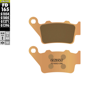 Preview: Galfer FD165G1396 brake pads